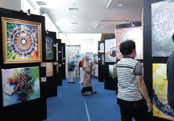 Pameran Kaligrafi Internasional MTQN 2024